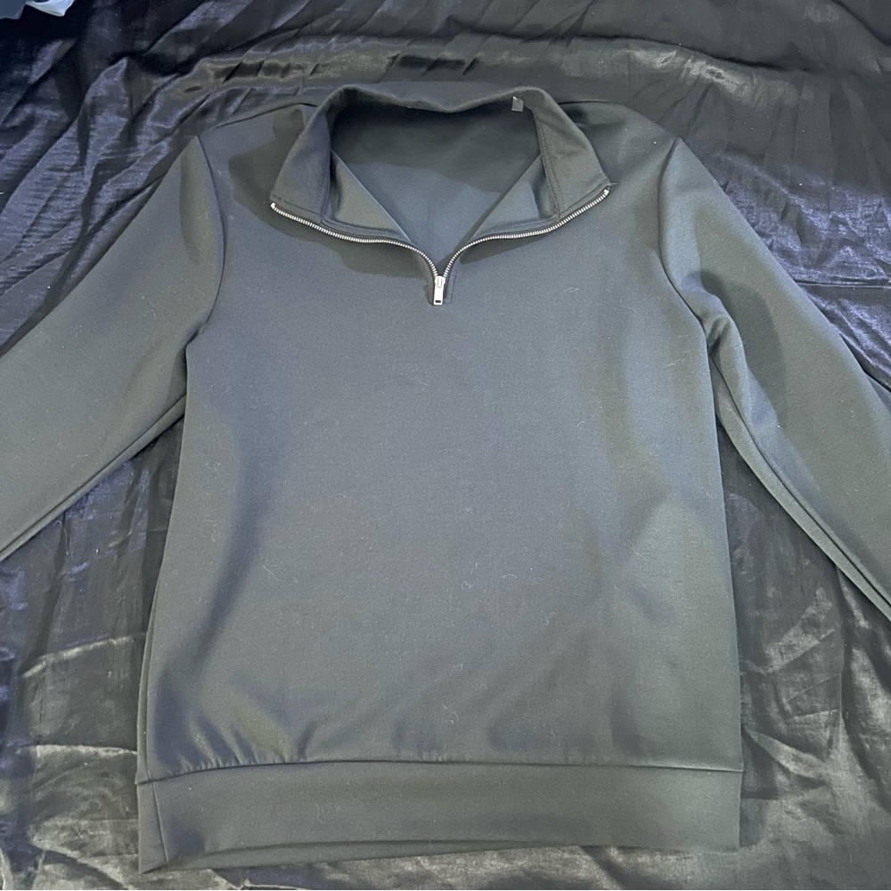 Elie Tahari Quarter-Zip Sweater